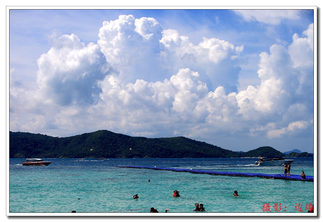 漂亮的海上风景