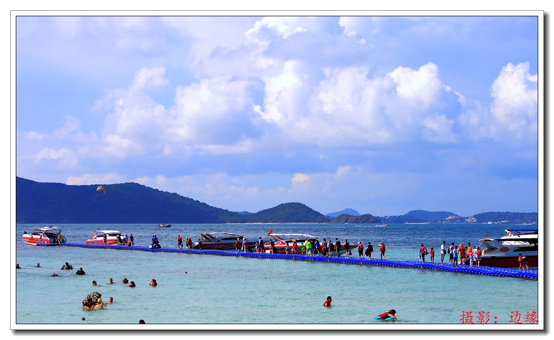 漂亮的海上风景