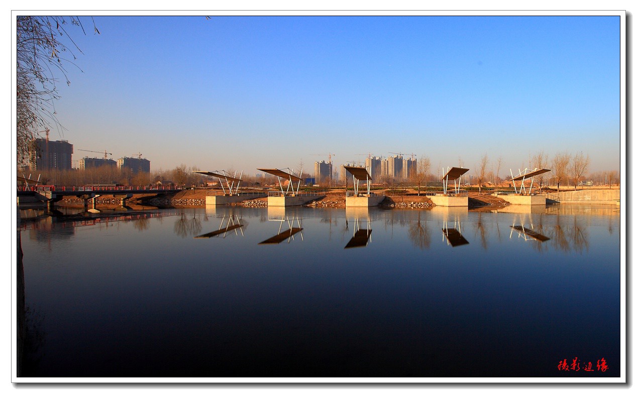 濮阳东湖景色