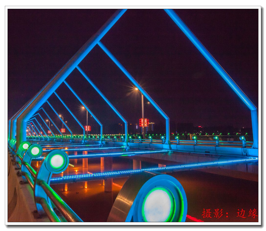 美丽的濮阳、漂亮的夜景