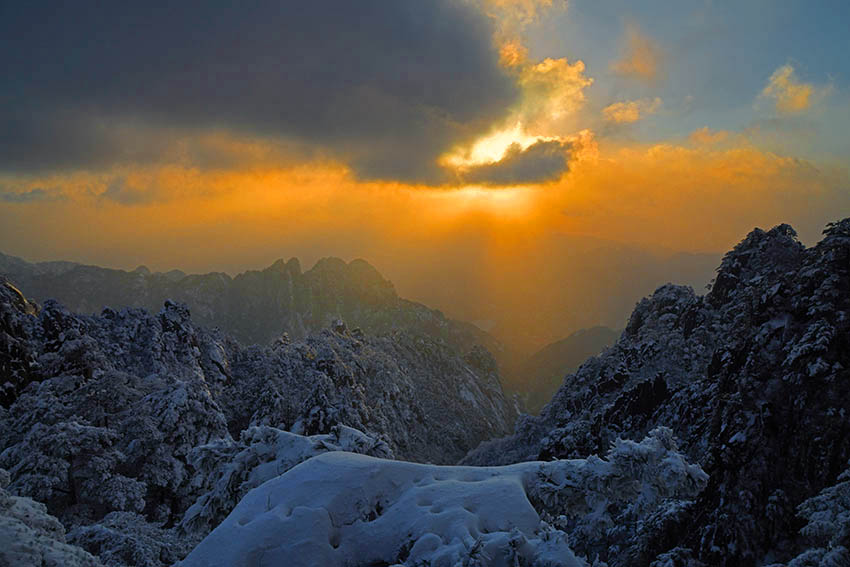 黄山雪