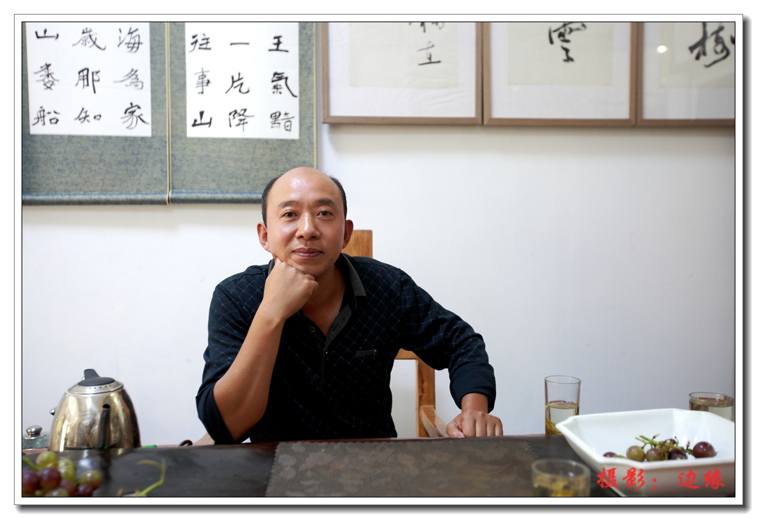 著名的书画家-叶冠初